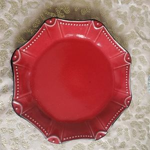 ROSCHER & CO. | Renzo Red Plate